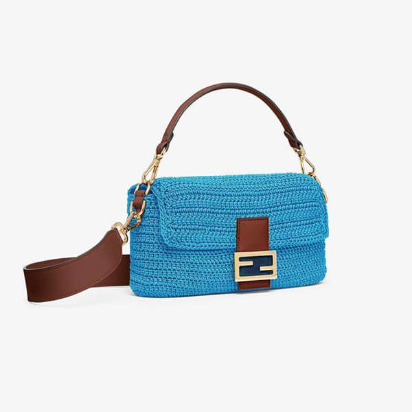 フェンディ★バゲット コットンクロシェ バッグコピー 8BR600AFP8F1EF9